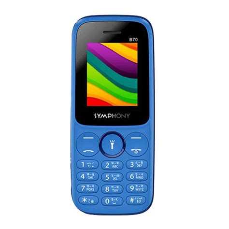 Symphony B70 Feature Phone Blue