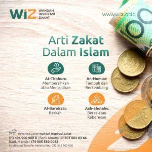 Arti Zakat Dalam Islam Wahdah Inspirasi Zakat