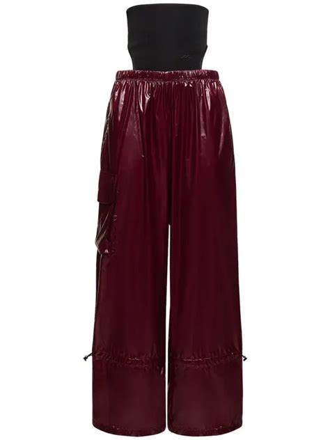 Reebok Parachute Pants Purpleblack Editorialist