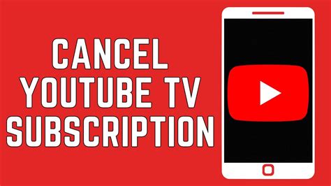 How To Cancel Youtube Tv Subscription Cancel Youtube Tv Subscription