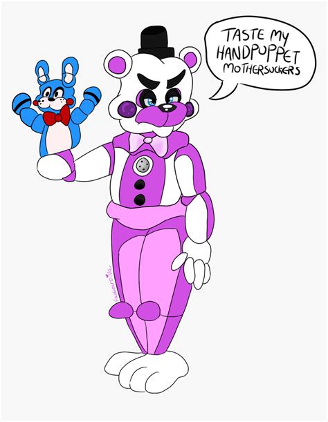 Funtime Freddy Wallpaper - Fnaf Funtime Freddy Fanart, HD Png Download ...