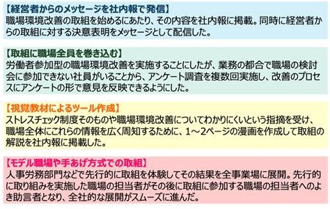 衛生講話シリーズ 「職場環境改善について～快適職場づくりをめざして～」 ｜株式会社dr 健康経営