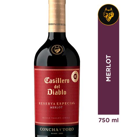 Vino Casillero Del Diablo Reserva Especial Merlot 750ml