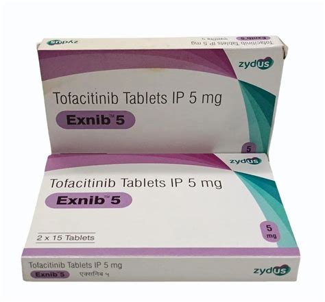 Exnib Mg Tofacitinib Tablets At Rs Stripe Bhikaji Cama Place