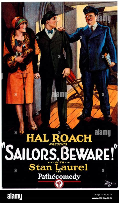 SAILORS, BEWARE!, from left: Anita Garvin, Stan Laurel, Oliver Hardy ...