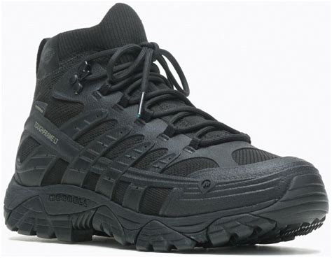 Merrell Black Moab Velocity Tactical Mid Waterproof Boot