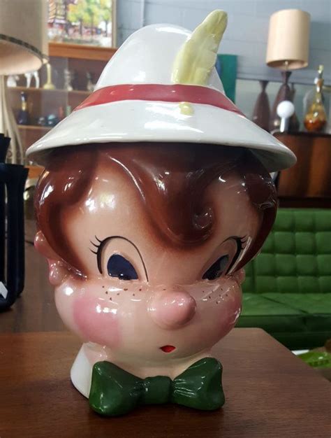 Vintage Pinocchio Cookie Jar Etsy Cookie Jars Jar Vintage