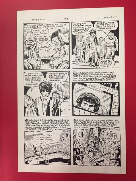 Original Art Jack Kirby Dingbats Of Danger Street 2 Dc Comics Mike Royer 1975 1736610084