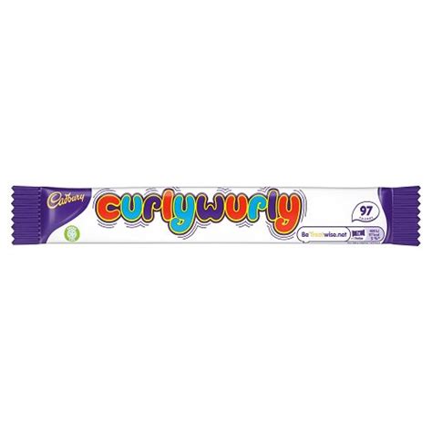 Cadbury Curly Wurly Candy 215g 60 Count