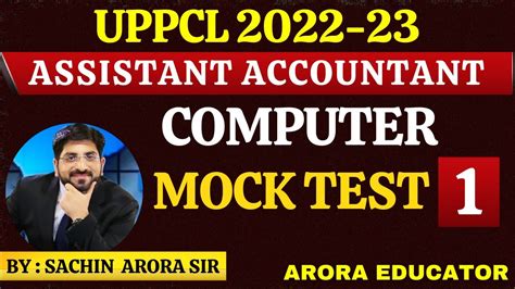 Uppcl Assistant Accountant Computer Class Uppcl Assistant Accountant