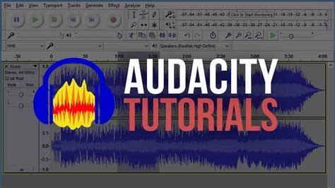 How To Use Audacity Step By Step Tutorials For Beginners