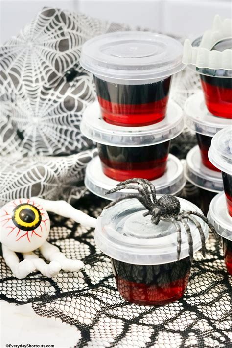 Vampire Kiss Jello Shots Everyday Shortcuts