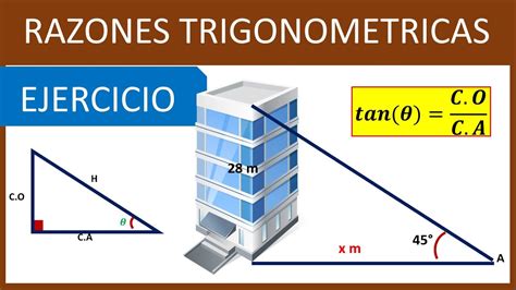 Razones Trigonometricas Problemas Resueltos Youtube