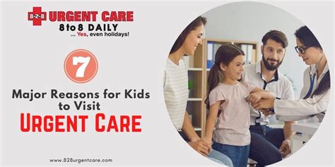 7 Major Reasons For Kids To Visit Urgent Care