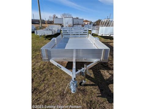 8112sr 2024 Aluma 8112S R BT SR 81x12 Side Ramp Utility Trailer