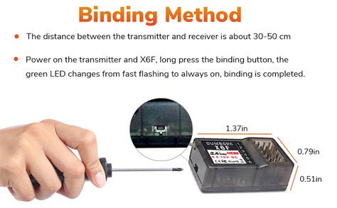 Dumborc X F Channels Ghz Rc Receiver For Dumborc X X X Rc Car