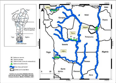 Situation Géographique Et Hydrographique De La Zone Détude Download