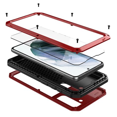 Samsung Galaxy S22 Ultra Case Heavy Duty Metal Phone Case Casebus