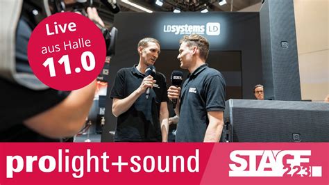 Prolight Sound 2023 Halle 11 0 Audiotechnik Tag 2 YouTube