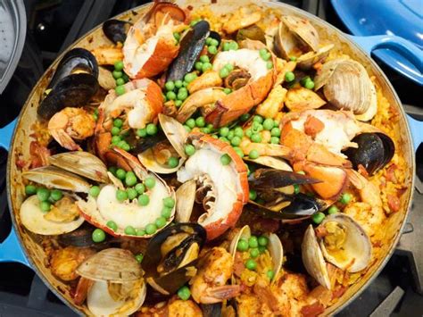 Seafood Paella Recipe Tia Mowry Food Network