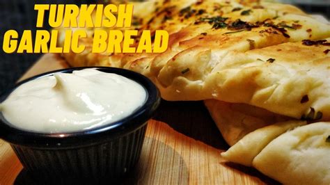 Turkish Bread Garlic Bread Turkish Garlic Bread Cheesy Garlic