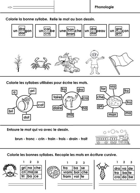 Modèle pour les lutins sur 2 pages Fiche 1 Colorier la bonne