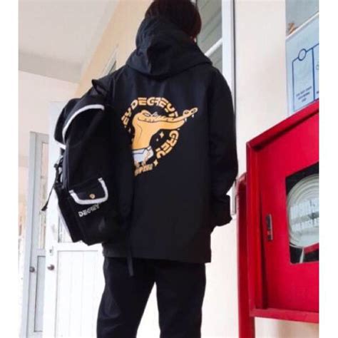 Áo Khoác Dù Nam Nữ Áo Jacket Bombers Unisex DEGREY Siêu Hot kèm ảnh thật BigBuy