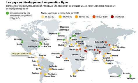 Carte Monde Villes