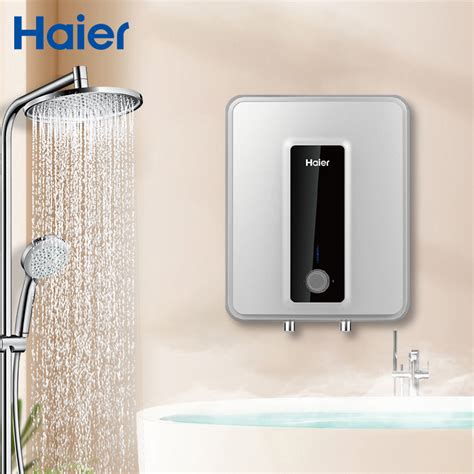 Haier High Quality Wall Mounted Best Modern Hotel Bath L Square Storage Electric Hot Water