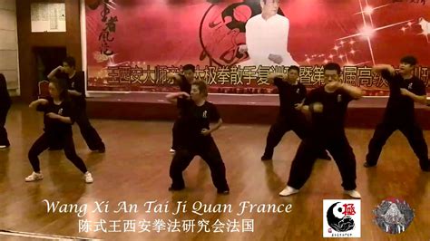 Tai Ji Quan Style Chen Du Grand Ma Tre Wang Xi An Sanshou Youtube