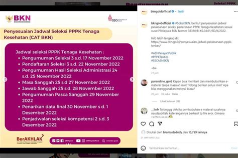 Foto Pendaftaran Seleksi Pppk Tenaga Kesehatan Diperpanjang