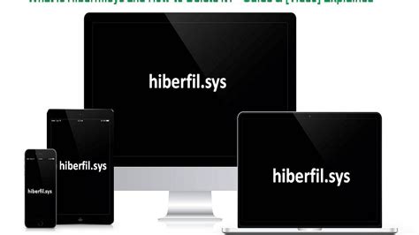 What is Hiberfil.sys and How to Delete it? - Guide & [Video] Explained