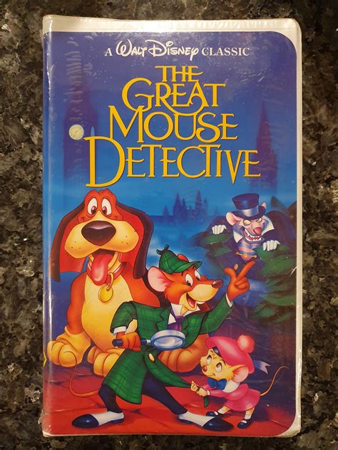 Walt Disney's the Great Mouse Detective VHS New Sealed - Etsy