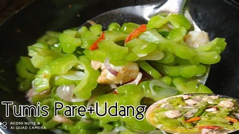 Tips Masak Sayur Pare Supaya Tidak Pahit Tumis Sayur Pare Youtube