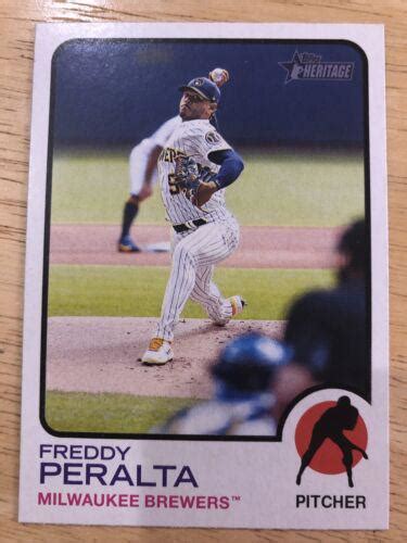 Freddy Peralta 3 Prices 2022 Topps Heritage Baseball Cards