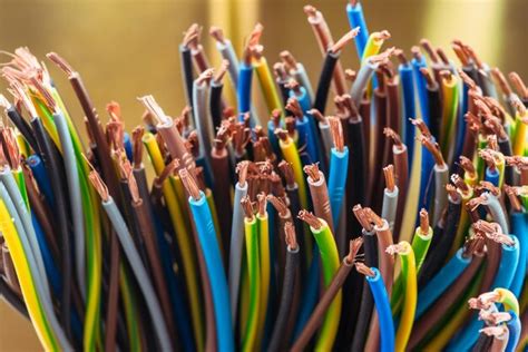 Premium Photo Multi Conductor Electric Cables Close Up