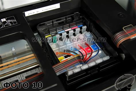 Инструкция по установке картриджной СНПЧ на Epson Stylus Photo P50/Т50