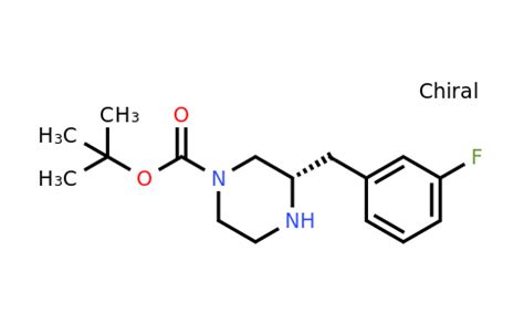 Cas S Fluoro Benzyl Piperazine Carboxylic Acid