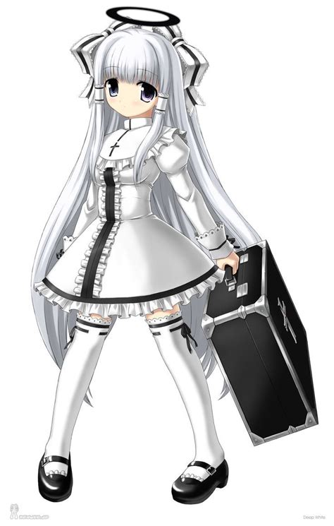 Deep White Digital Witch Mayura Yami Yami Anime Cute