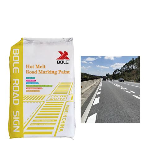 Durable Airfield Safe Markings Hot Melt Thermoplastic Road Mark Coating