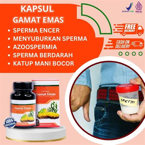 Jual Obat Pengental Sperma Encer Menambah Sperma Kosong Untuk Pria