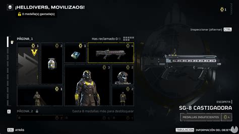 Helldivers C Mo Conseguir Nuevas Armas Y Armaduras Y Qu Tipos Hay