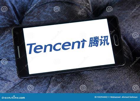 Tencent Holdings Limited Logo Editorial Photography Image Of Phone