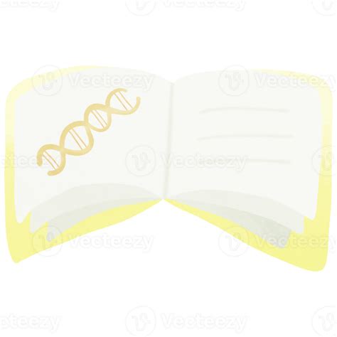 An Open Biology Book Isolated On Transparent Background 27129308 Png