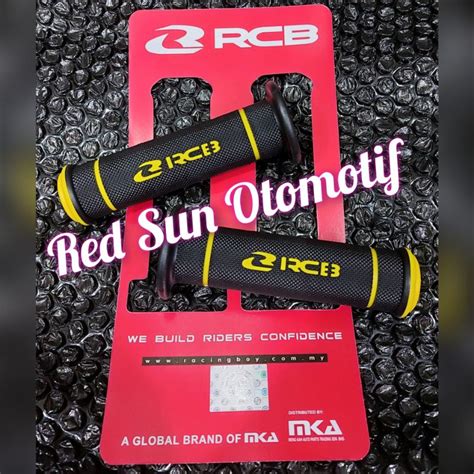 Jual Hand Grip Handgrip Karet Gas RCB ORI HG66 Nmax Aerox Vario Pcx Cbr