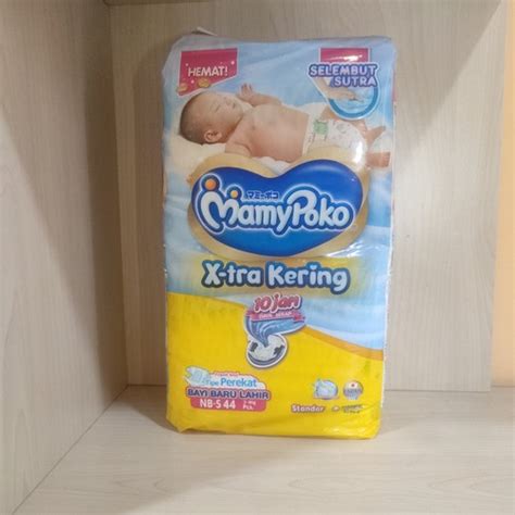 Jual Mamypoko Standar Tape Xtra Kering NB S44 M40 Tipe Perekat