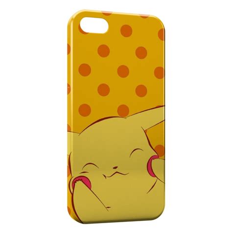 Coque Iphone S Se Cute Pikachu Pokemon Yellow Pixypia