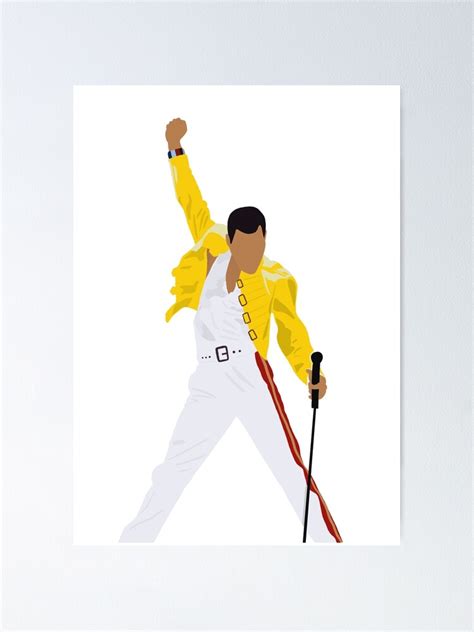 "Freddie Mercury" Poster by millie352253 | Redbubble