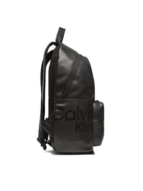 Calvin Klein Jeans Rucksack Monogram Soft Campus Bp40 Aop K50k509775 Schwarz Modivo De