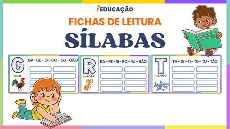 Fichas De Leitura S Labas Simples Para Baixar E Imprimir